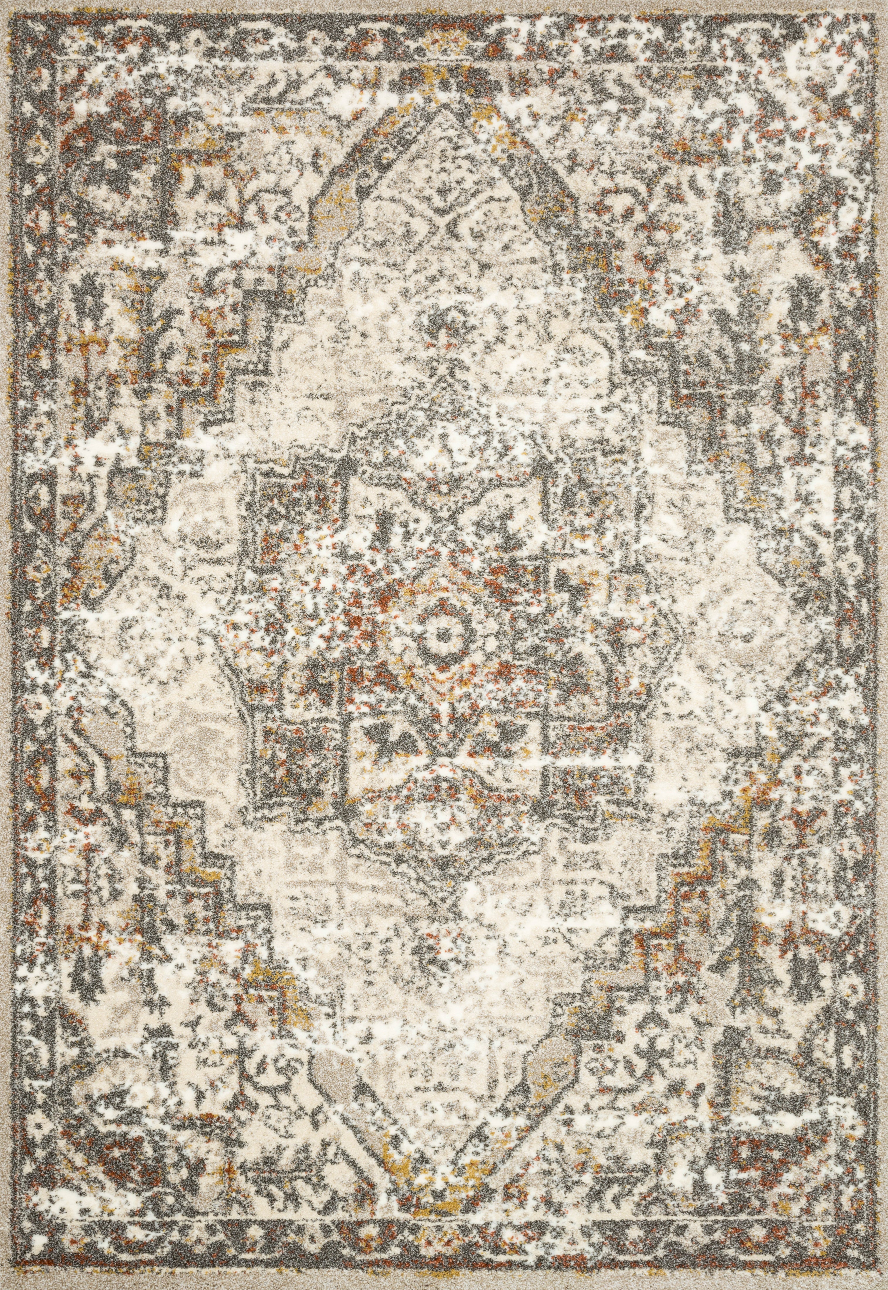 Loloi | Landscape Collection | Sand / Graphite | LAN-01