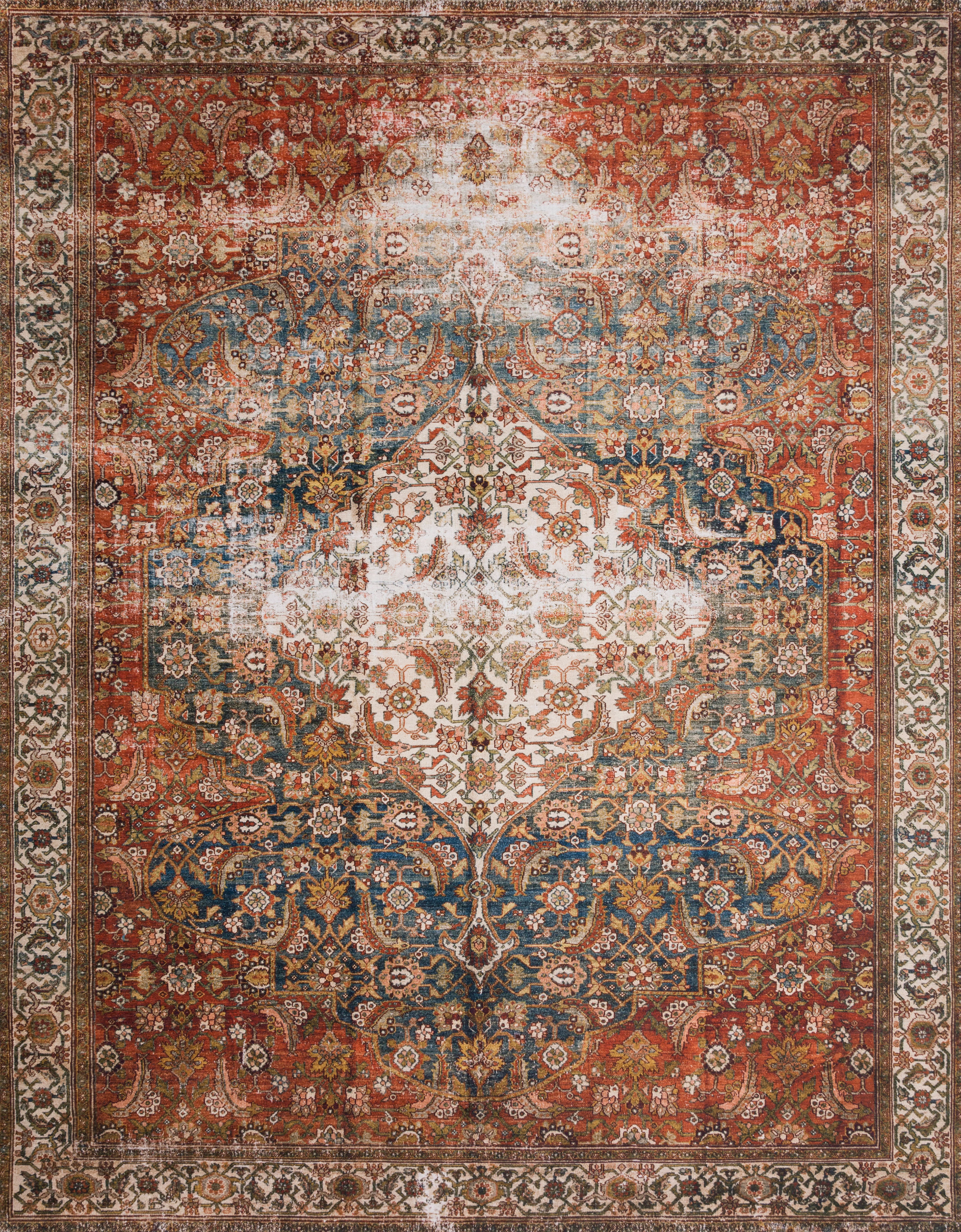 Loloi II | Layla Collection | Ocean / Multi | LAY-05