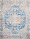 Loloi II | Layla Collection | Blue / Tangerine | LAY-07