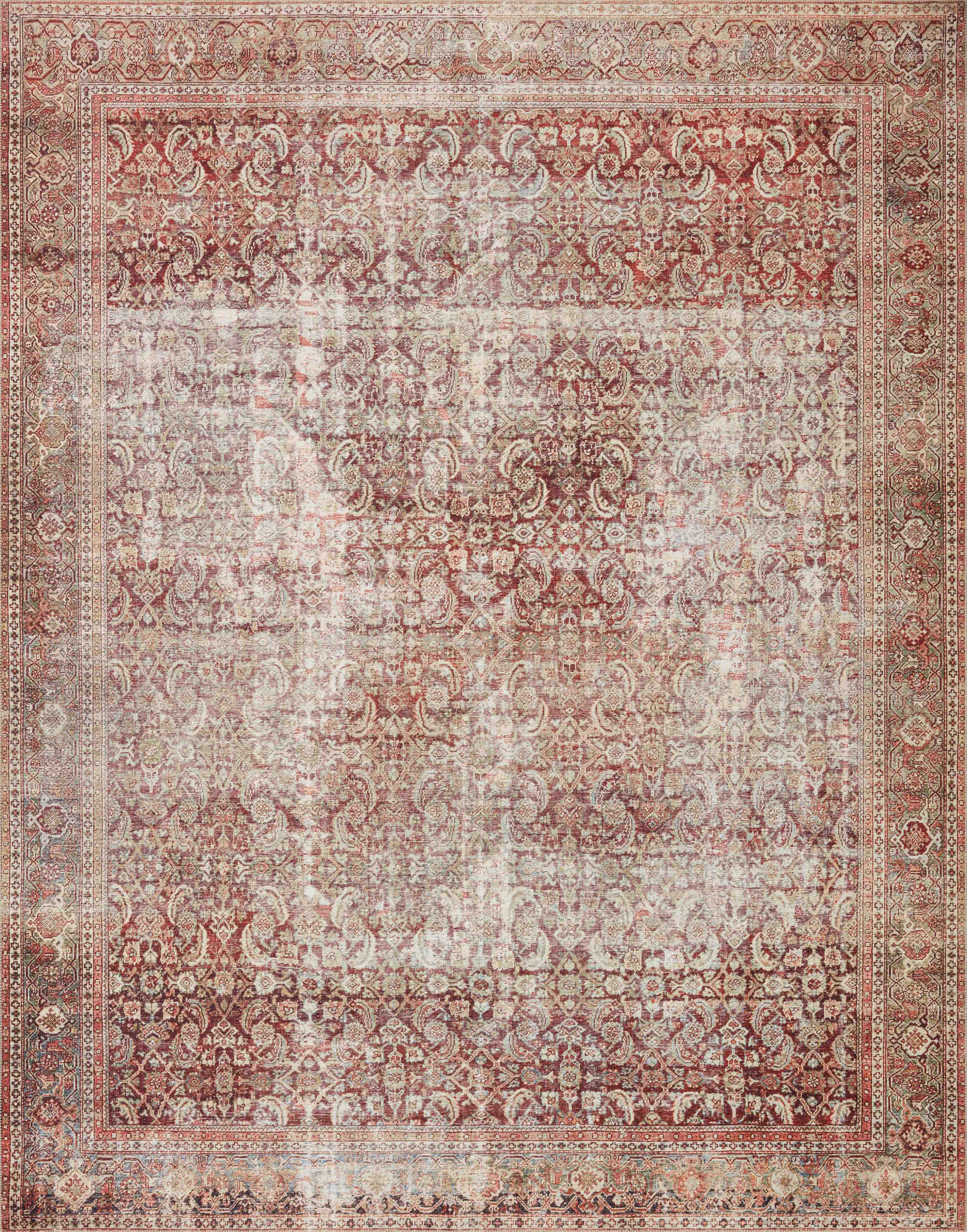 Loloi II | Layla Collection | Cinnamon / Sage | LAY-11