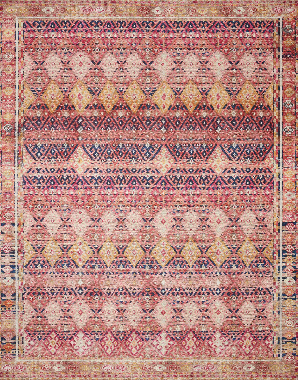 Loloi II | Layla Collection | Magenta / Multi | LAY-15