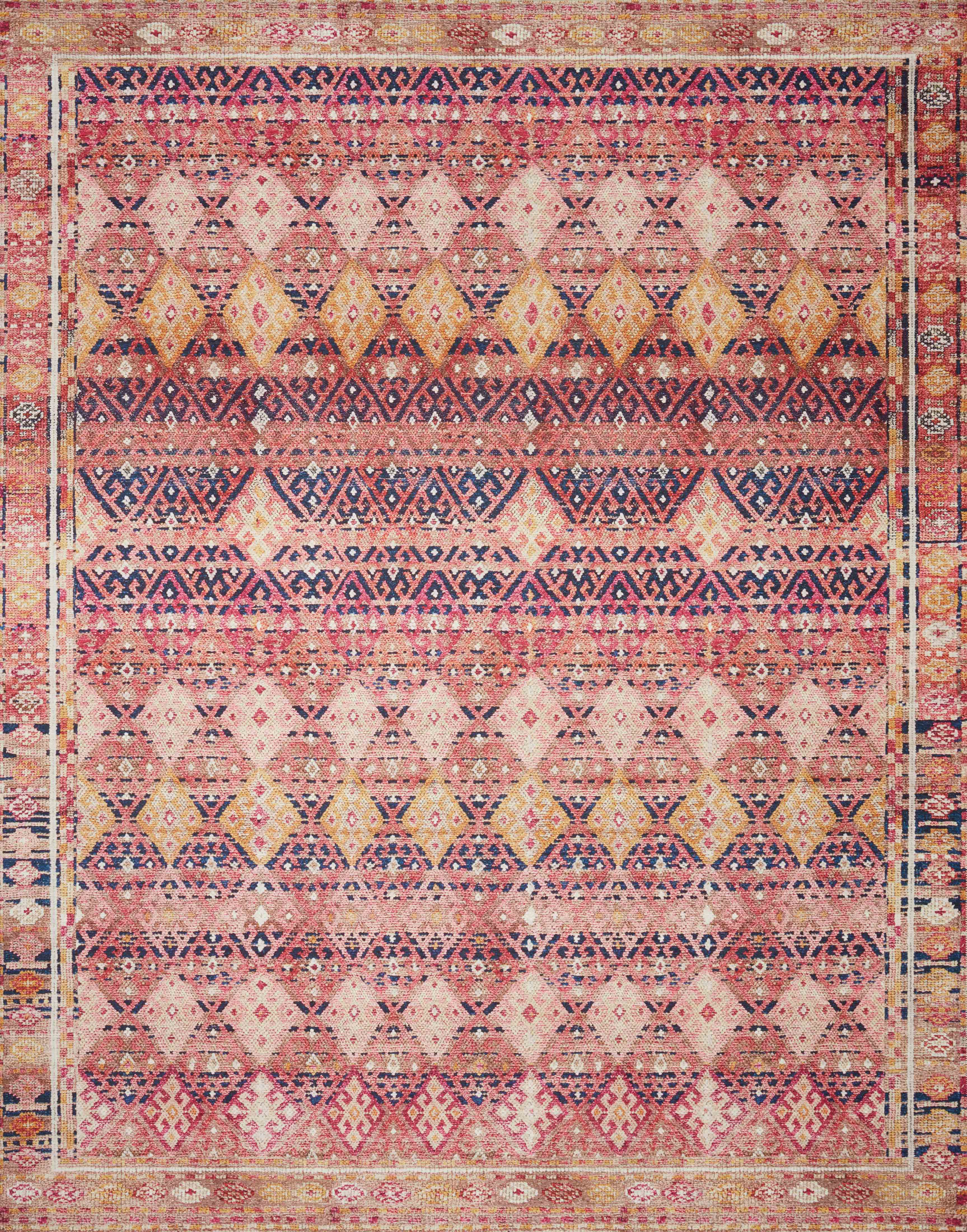 Loloi II | Layla Collection | Magenta / Multi | LAY-15