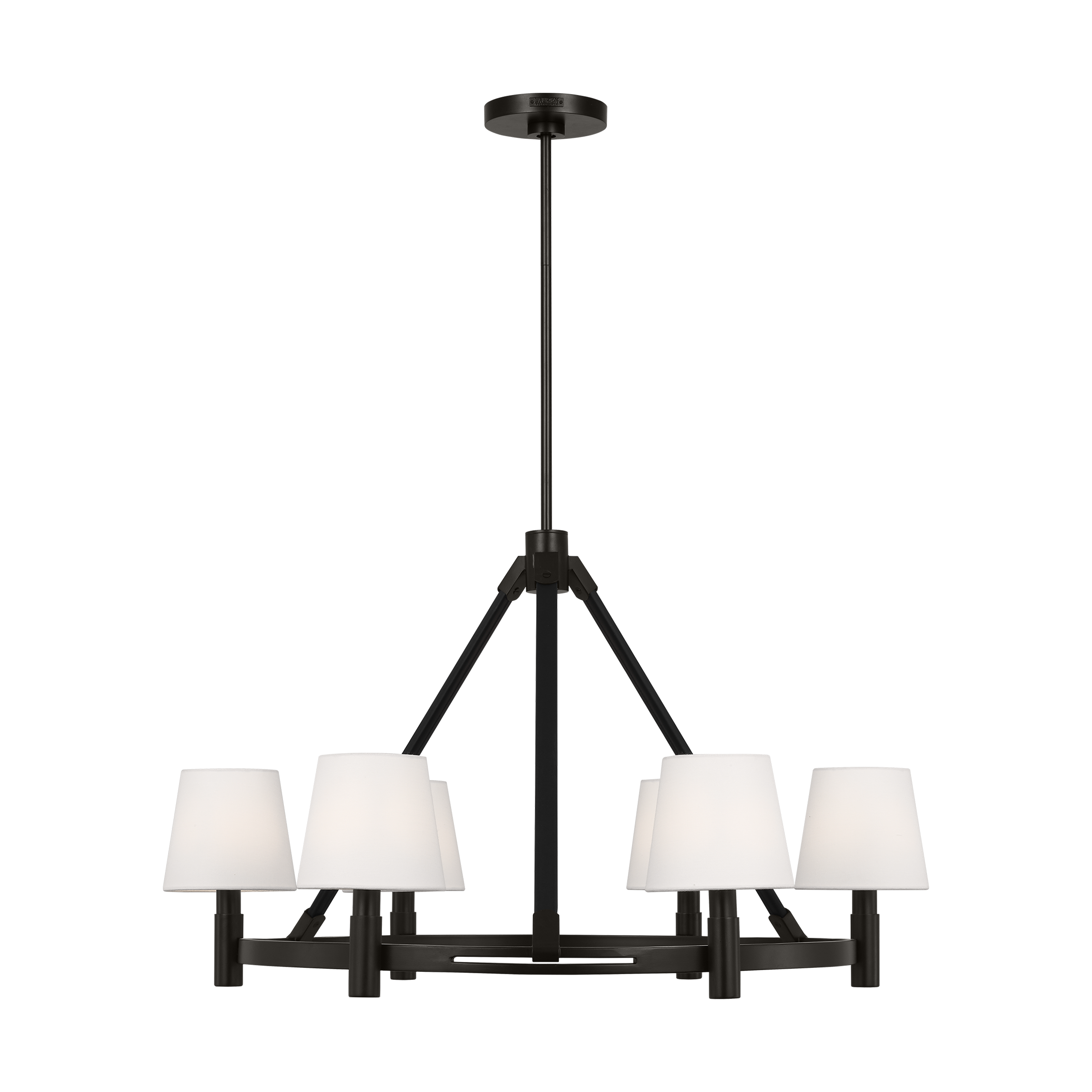 Grayson Large Chandelier Aged Iron