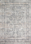 Loloi II | Lucia Collection | Steel / Ivory | LUC-03
