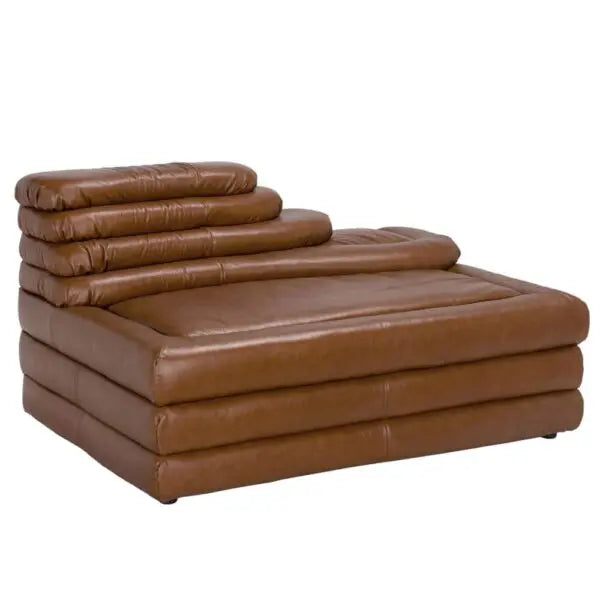 Bandera Sofa | Cr | Roche Tan Leather