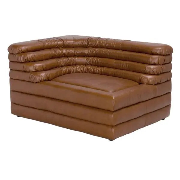 Bandera Sofa | L | Roche Tan Leather