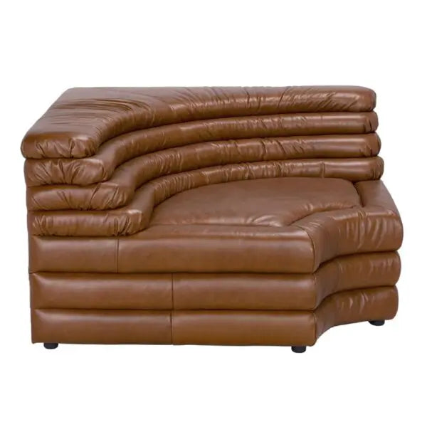 Bandera Sofa | Sc | Roche Tan Leather