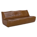 Mcclain 3 Seater | Roche Tan Leather