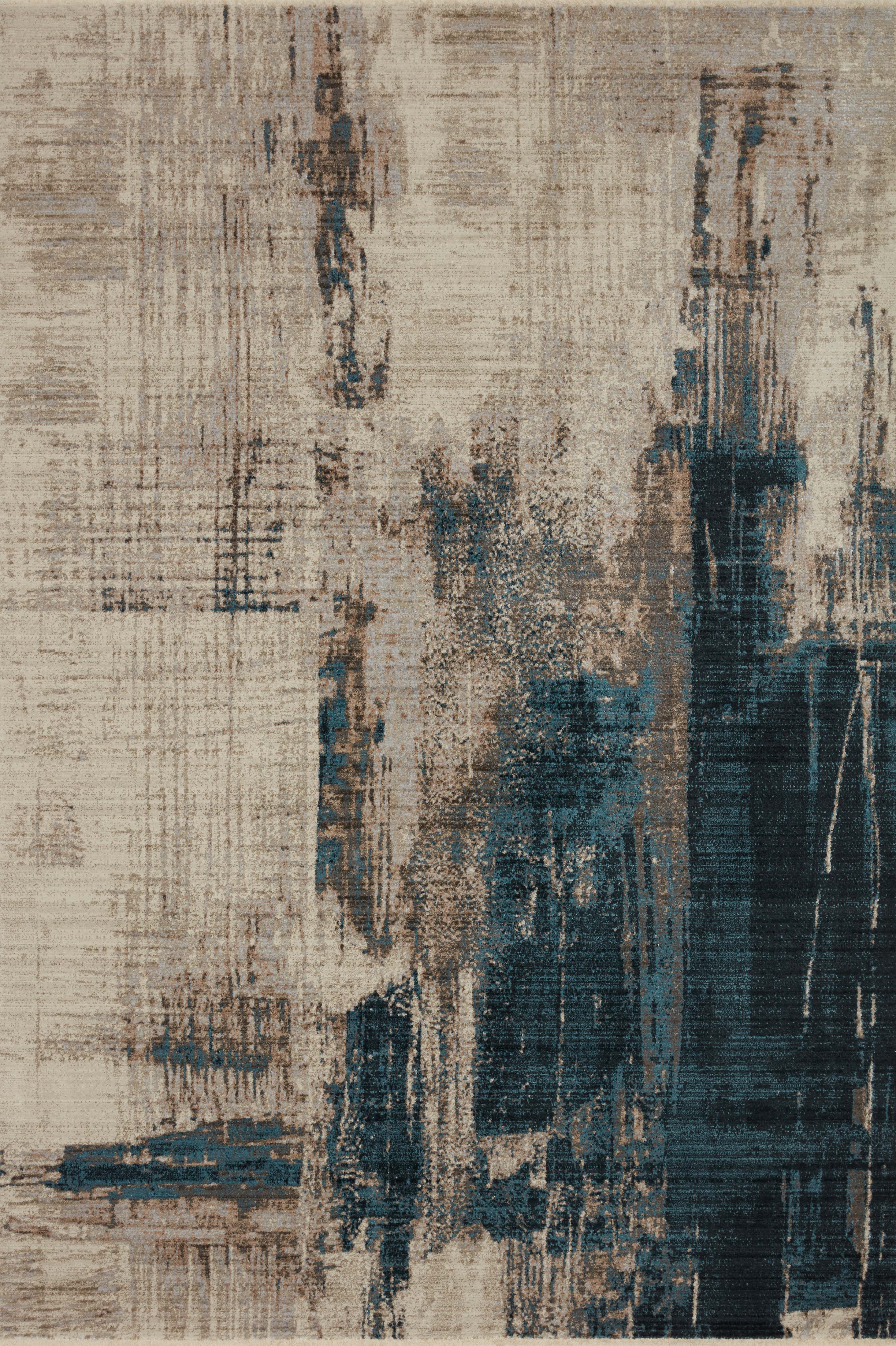 Loloi | Leigh Collection | Slate / Denim | LEI-08