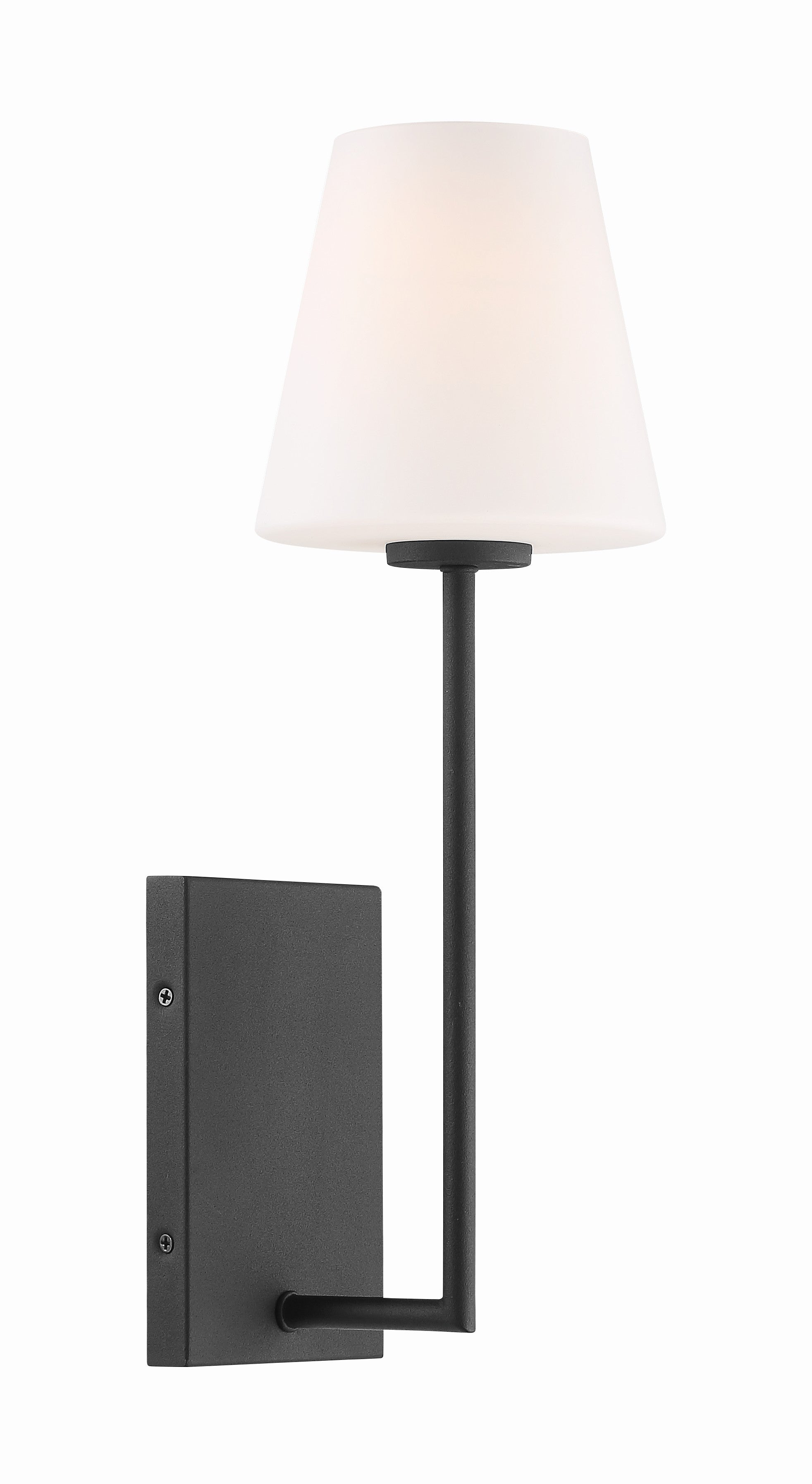 Lena 6'' Black Forged Sconce