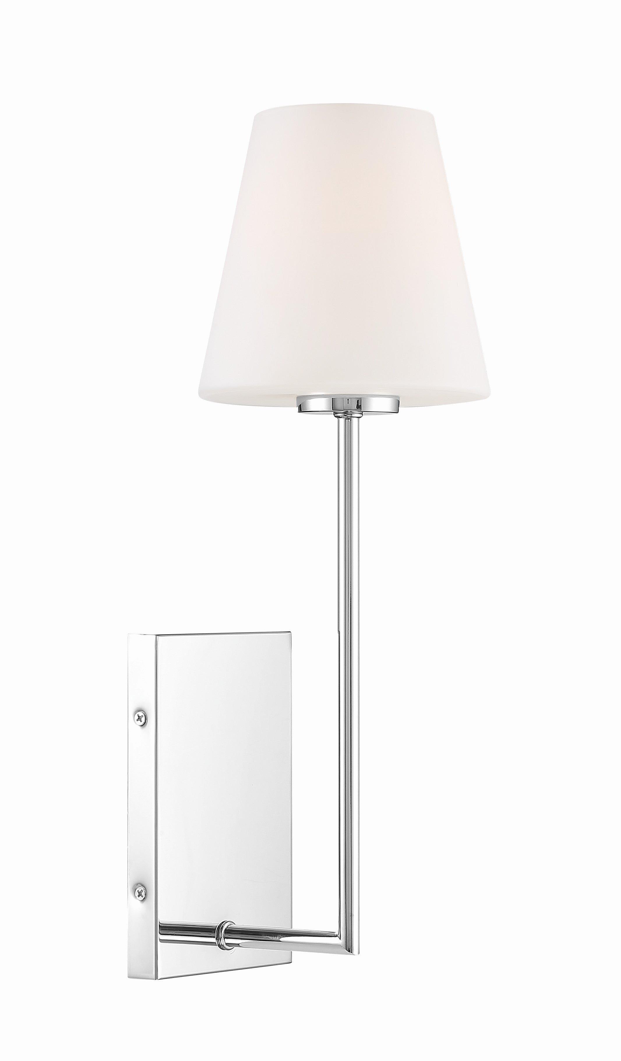 Lena 6'' Polished Chrome Sconce