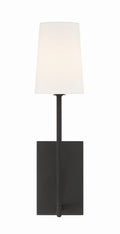 Lena 4.5'' Black Forged Sconce