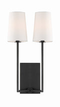 Lena 10'' Black Forged Sconce