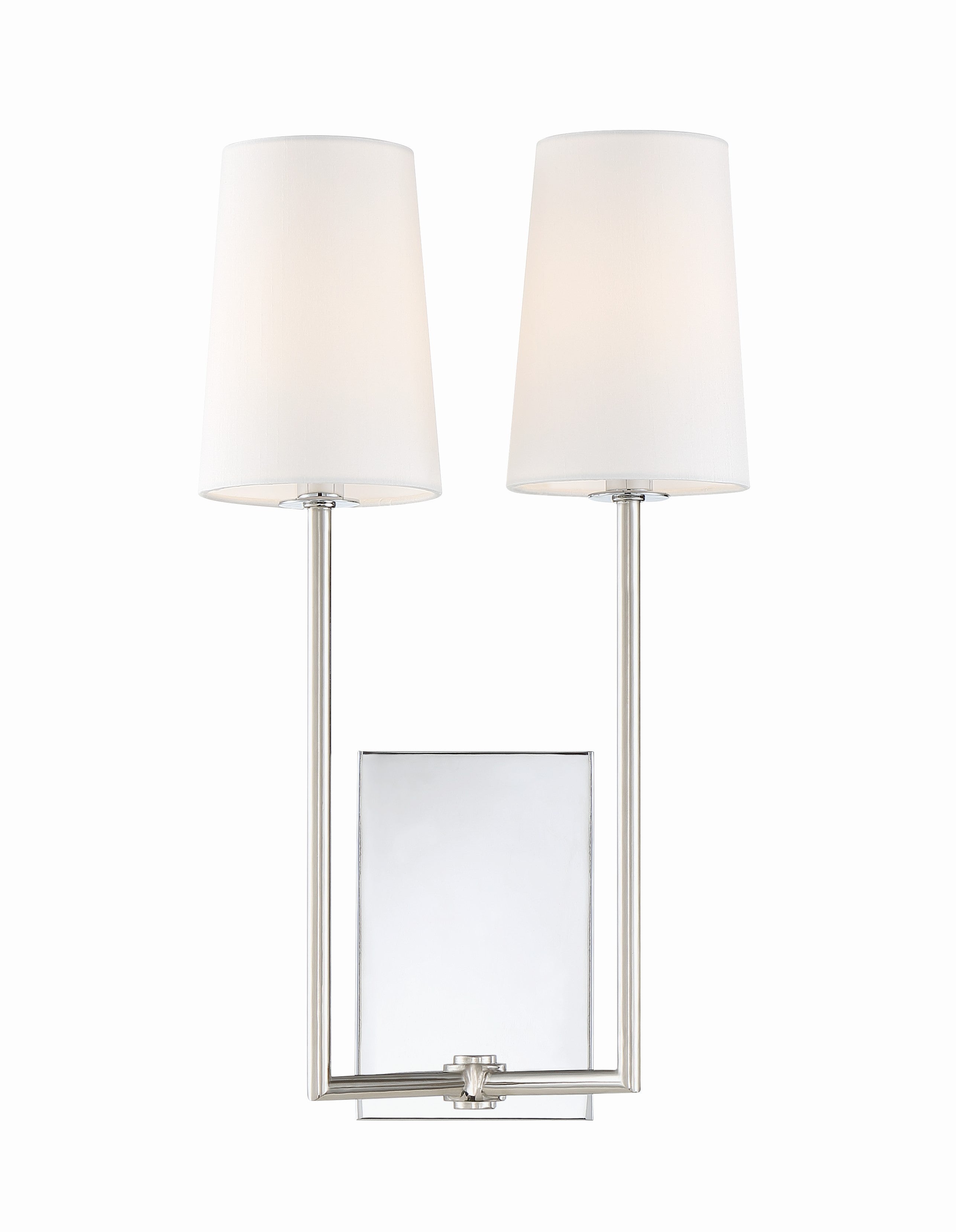 Lena 10'' Polished Chrome Sconce