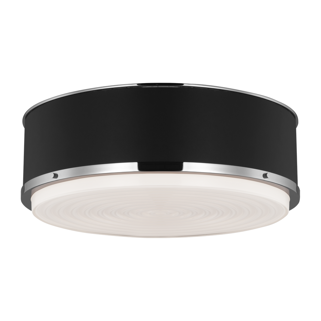 Marlowe Large Flush Mount Polished Nickel