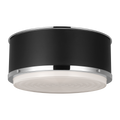 Marlowe Medium Flush Mount Polished Nickel