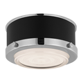 Marlowe Mini Flush Mount Polished Nickel Bulbs Inc
