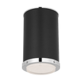 Marlowe Small Flush Mount Polished Nickel Bulbs Inc