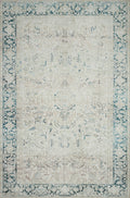 Magnolia Home by Joanna Gaines x Loloi | Lenna Collection | Natural / Denim | LEA-06