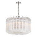 Lofton 24'' Polished Nickel Chandelier