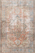 Loloi II | Loren Collection | Terracotta / Sky | LQ-15