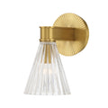 Lotus 5.5'' Luxe Gold Sconce