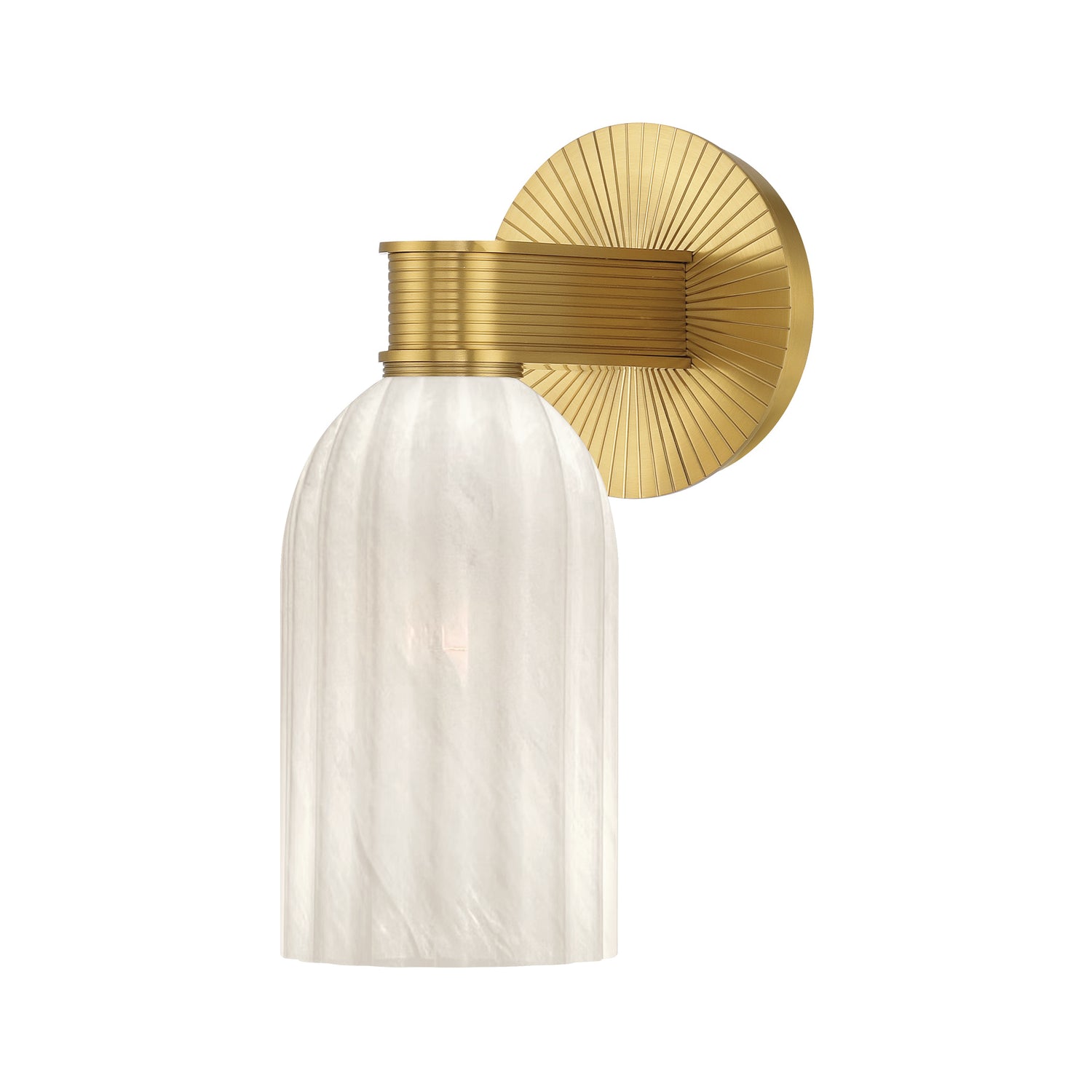 Lotus 5'' Luxe Gold Sconce