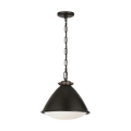 Hayward Medium Pendant Aged Iron