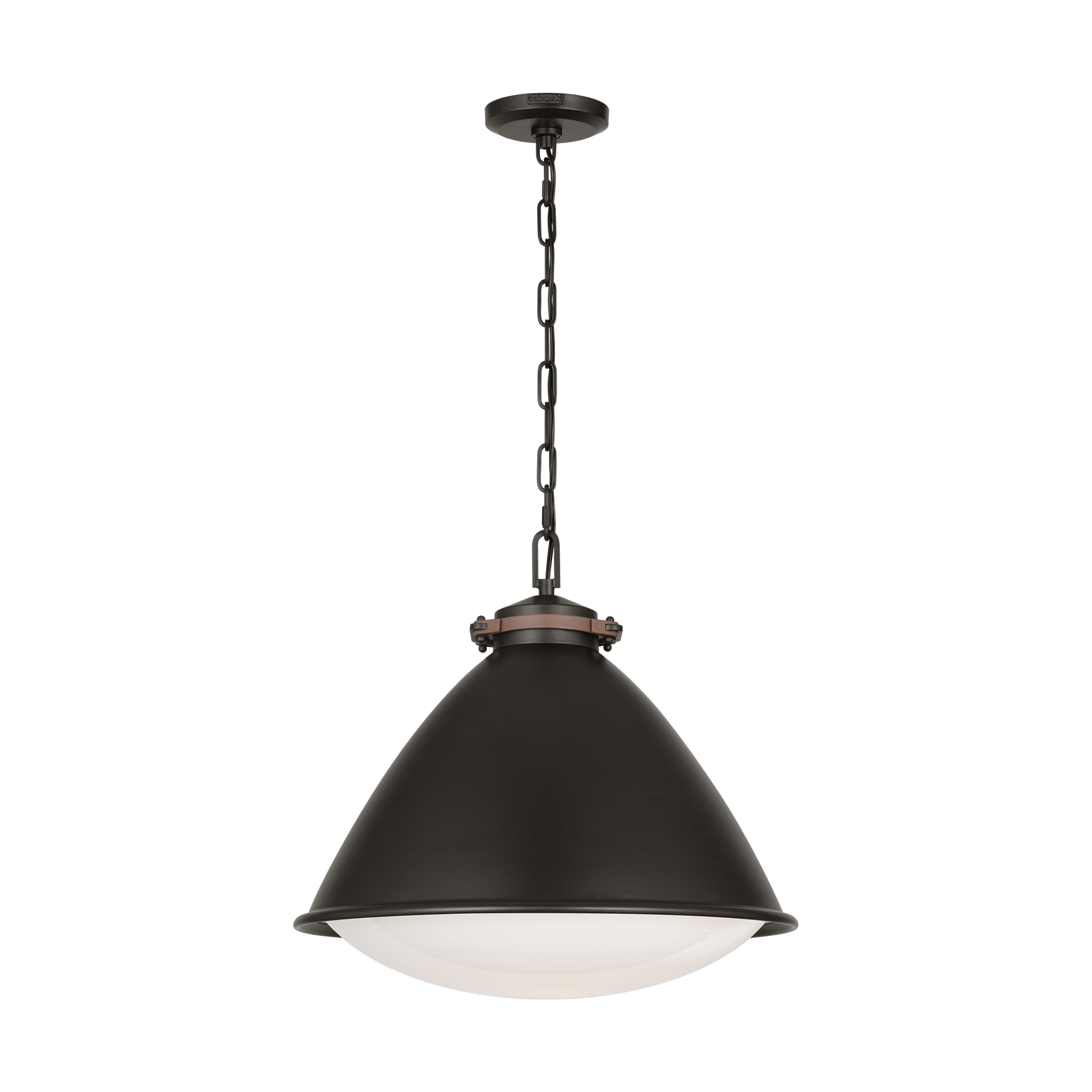 Hayward Large Pendant Aged Iron