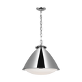 Hayward Large Pendant Polished Nickel