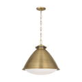 Hayward Large Pendant Time Worn Brass