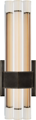 Fascio 14" Asymmetric Sconce | Bronze | Crystal