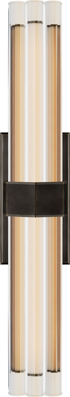 Fascio 24" Sconce | Bronze | Crystal