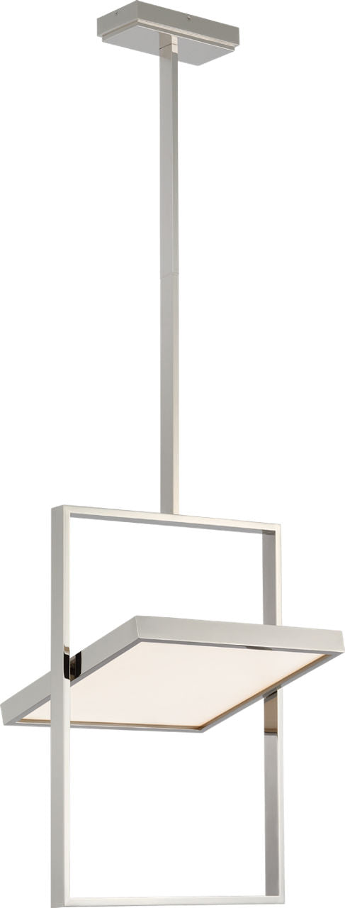 Entoure 17" Rotating Pendant | Polished Nickel