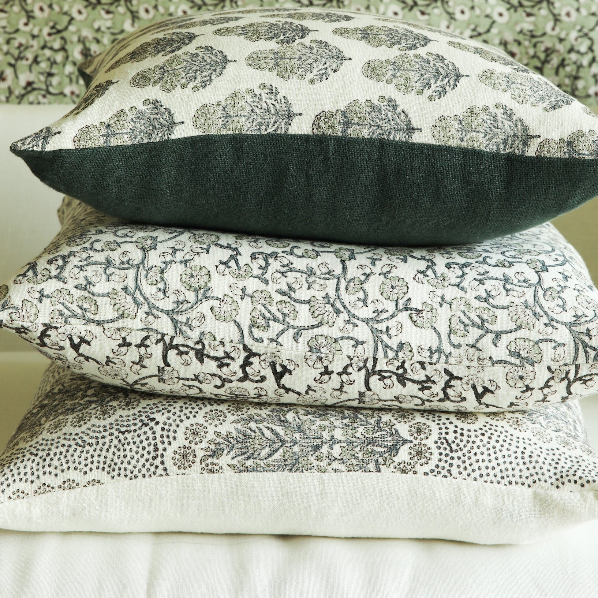 Winfleur Malmo on White Pillow