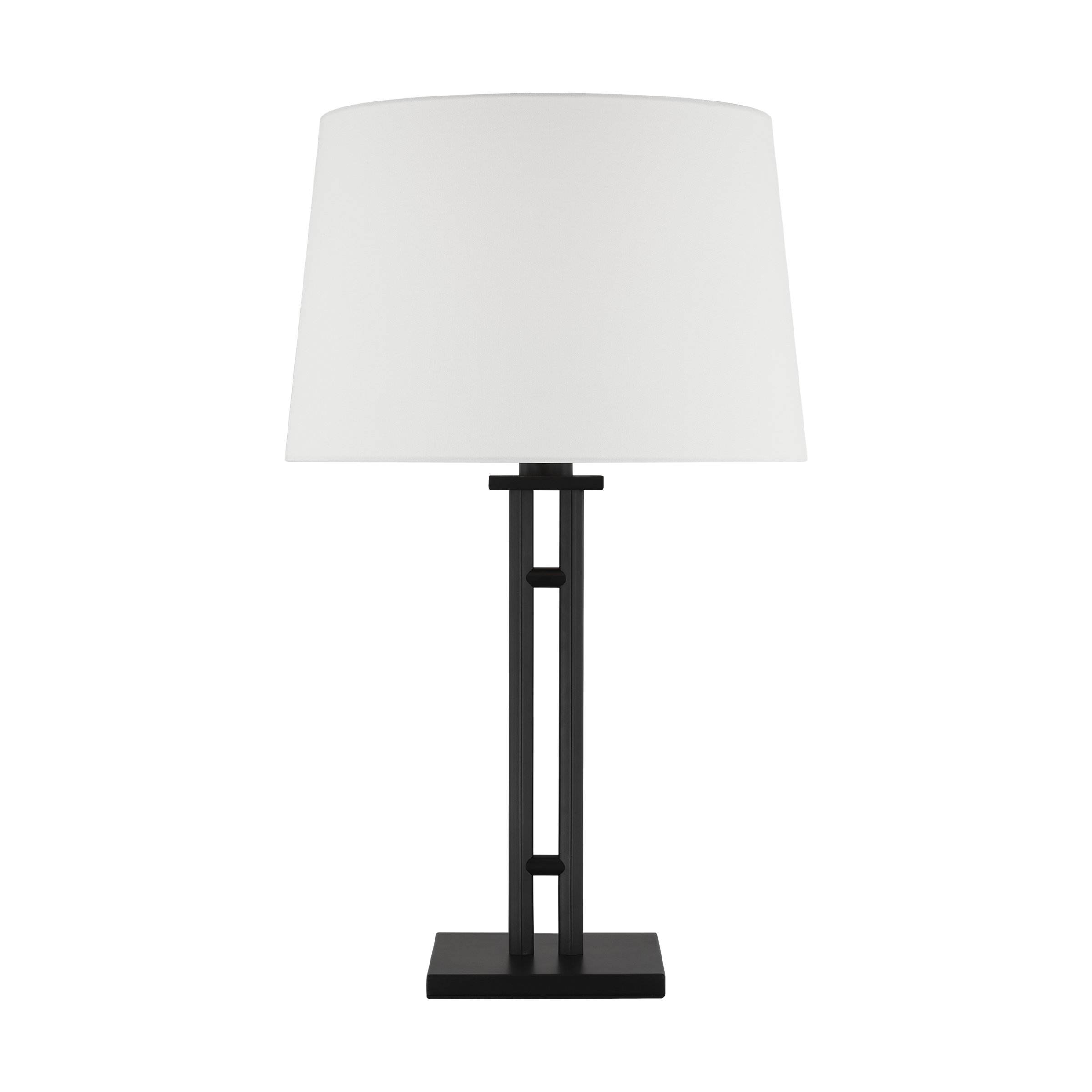 Haddon Medium Table Lamp Aged Iron Bulbs Inc