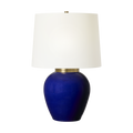 Lilian Medium Table Lamp Crystal Cobalt