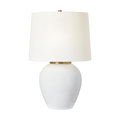 Lilian Medium Table Lamp New White