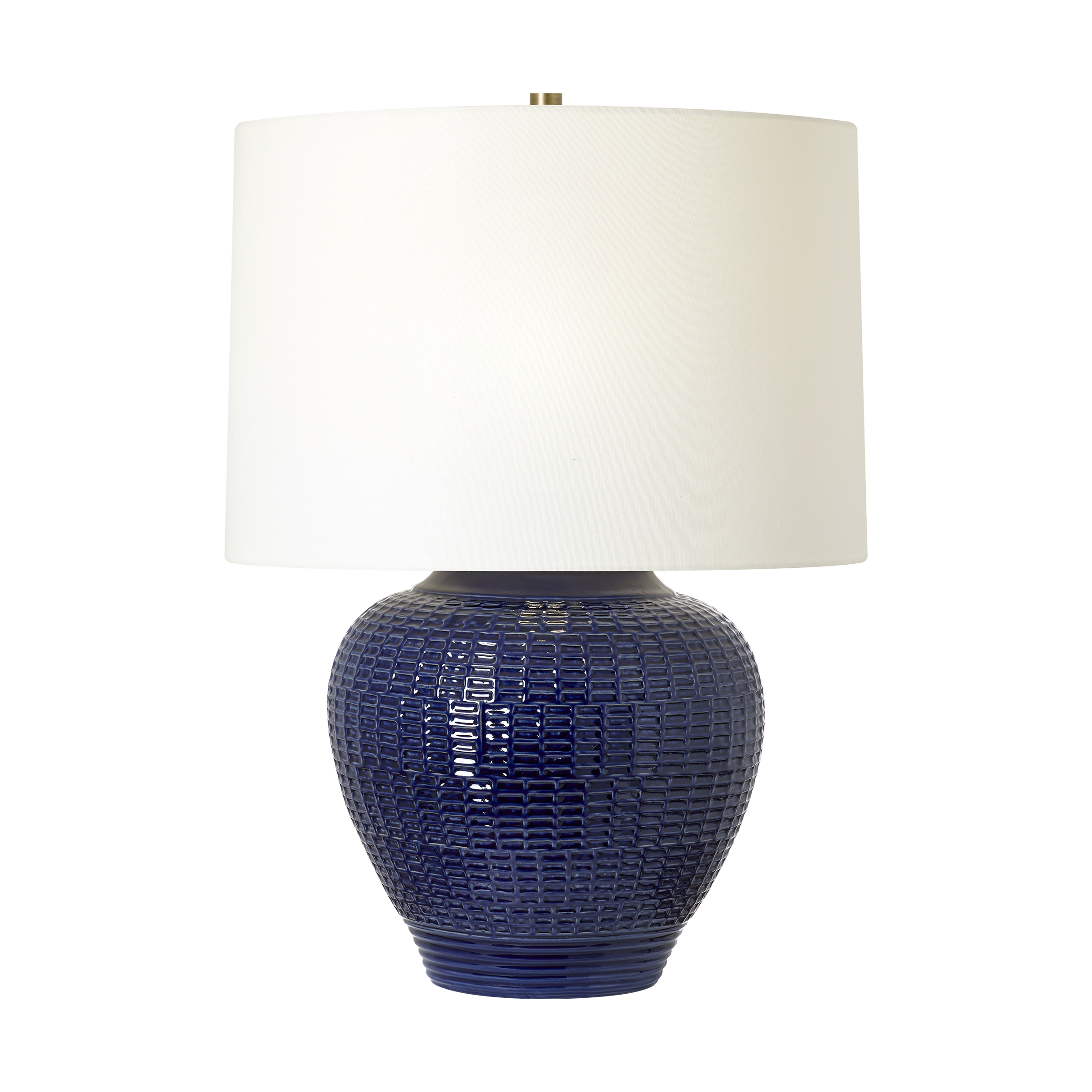 Marcel Medium Table Lamp Crystal Cobalt