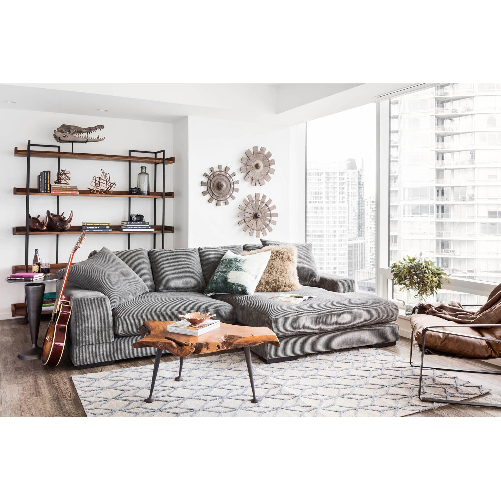 Vancouver Bookshelf Large Light Brown