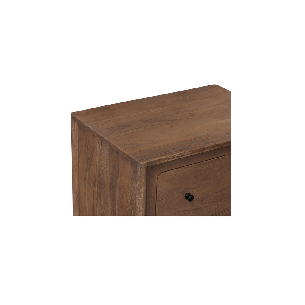 Mabel Nightstand Dark Brown