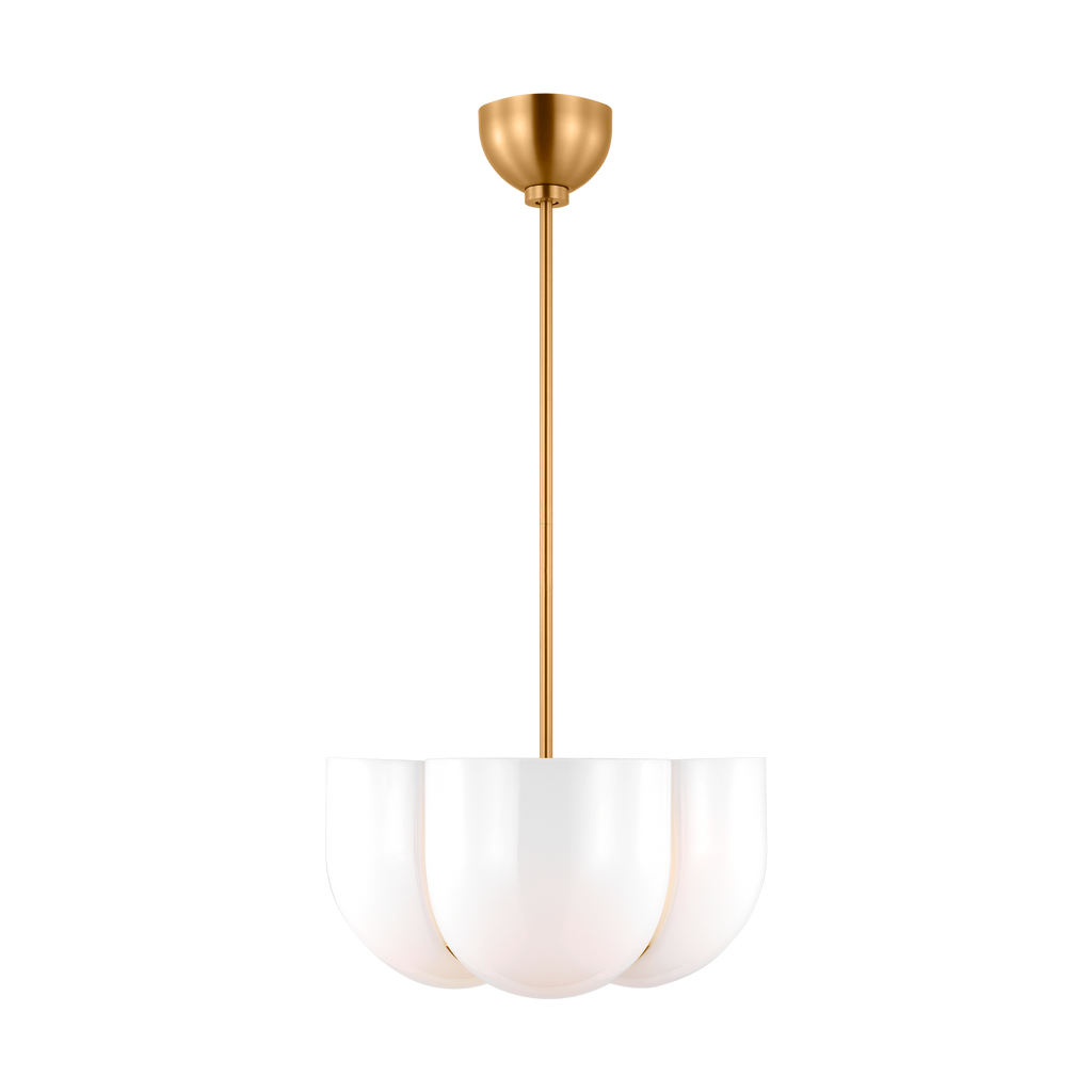Cheverny Large Pendant Burnished Brass