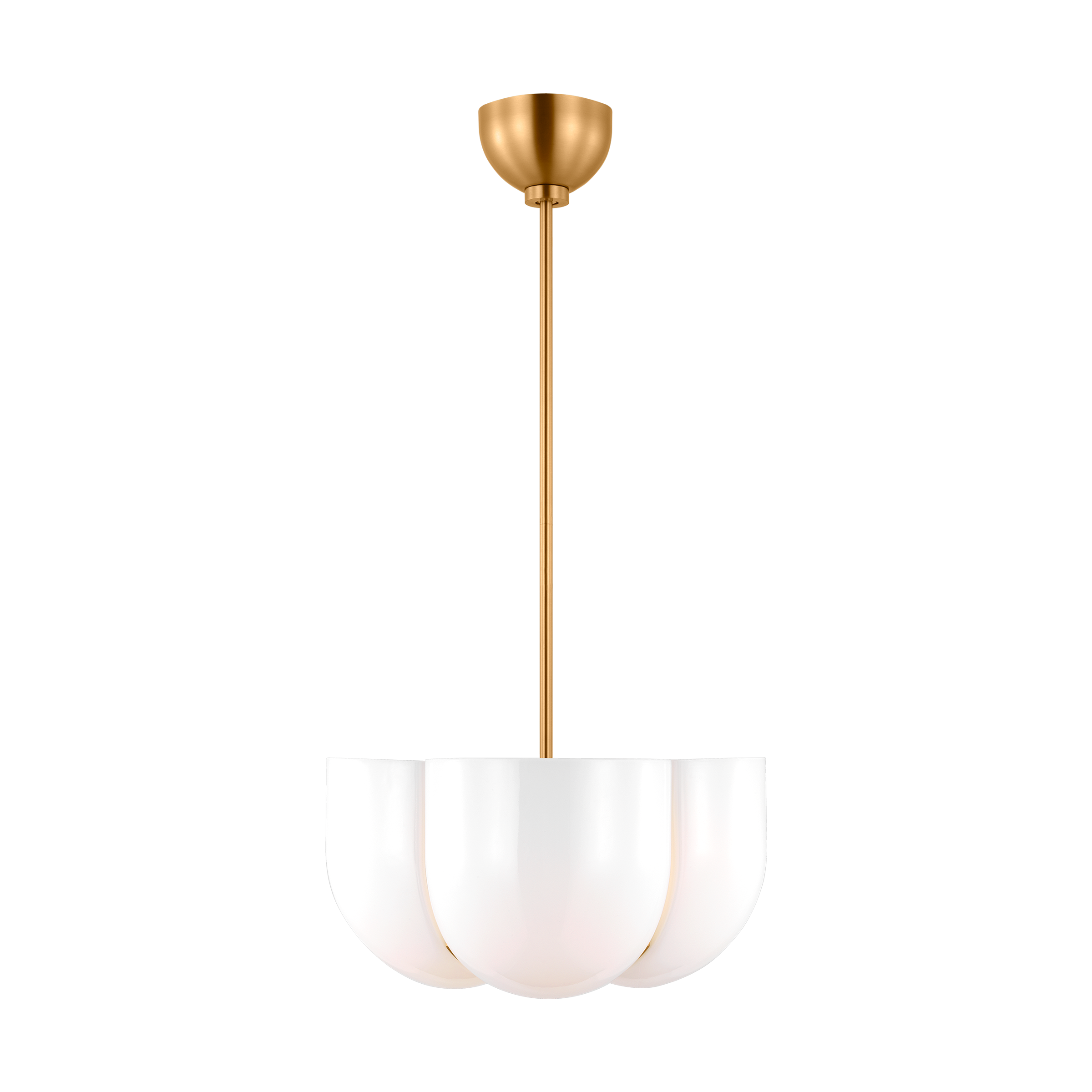 Cheverny Large Pendant Burnished Brass