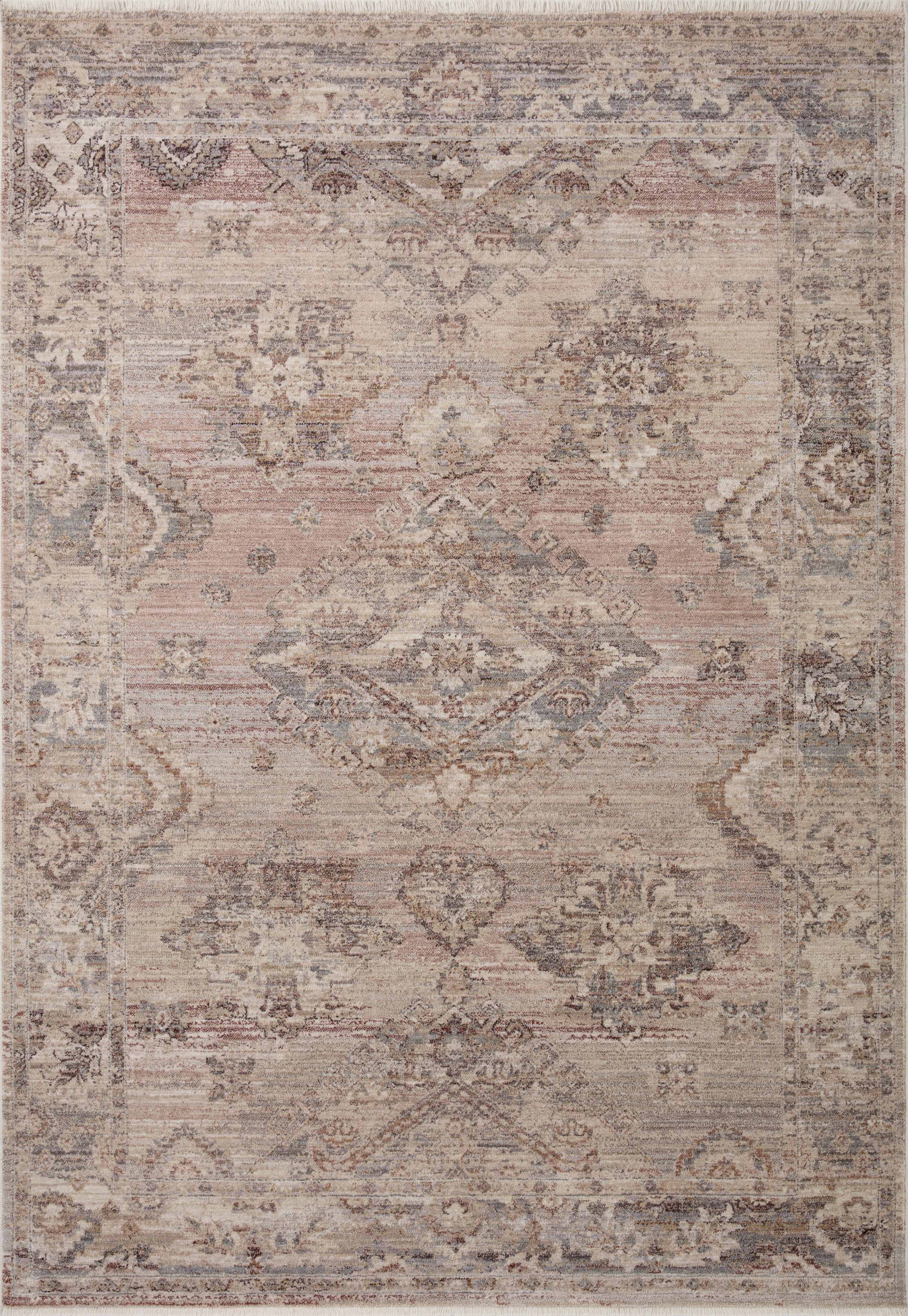 Loloi | Lyra Collection | Blush / Dove | LYR-01