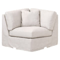 Lena Modular Slipcover Corner Chair