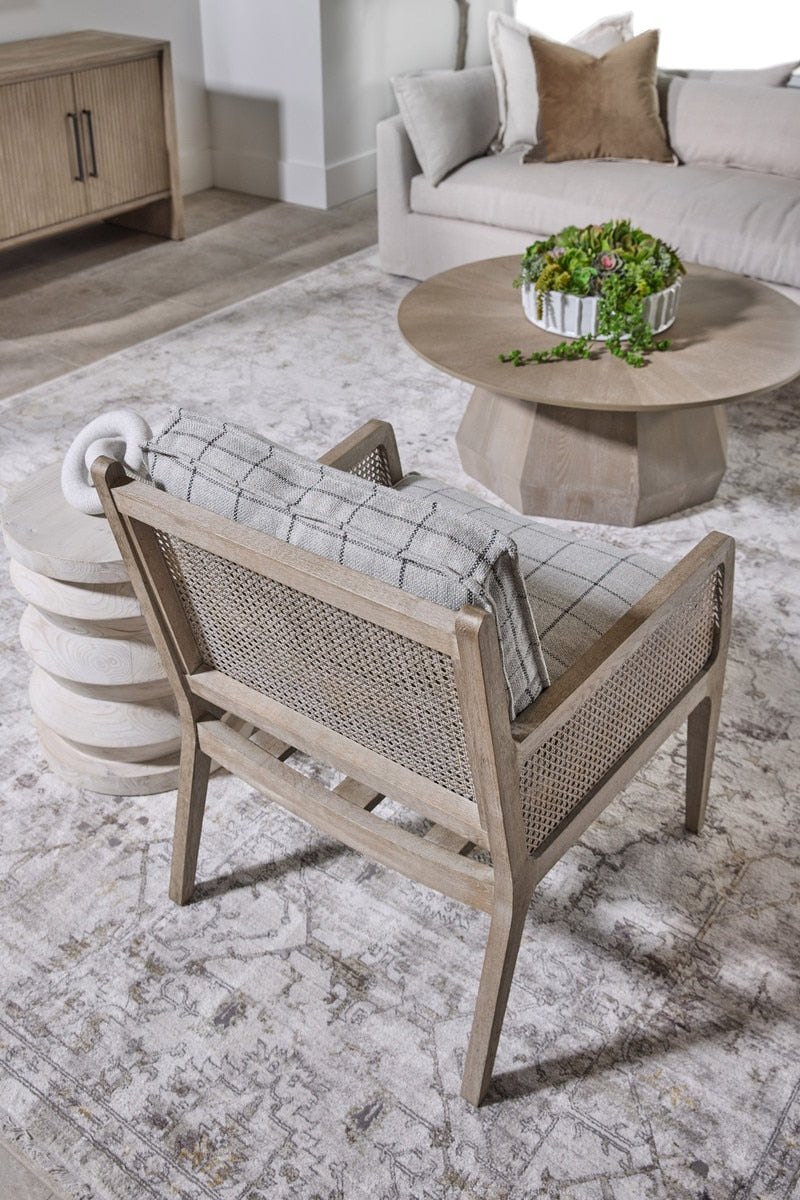 Leone Club Chair | Windowpane Cement