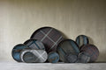 Organic Tray | Glass | Slate | Round | S