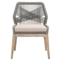Loom Dining Chair, Set of 2 | Platinum