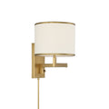 Madison 10'' Aged Brass Task Sconce