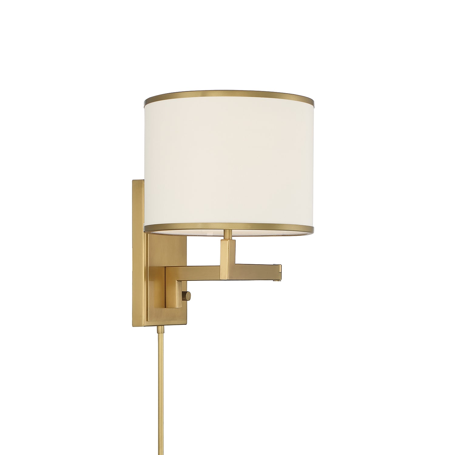 Madison 10'' Aged Brass Task Sconce